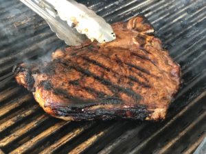grilling perfect steak